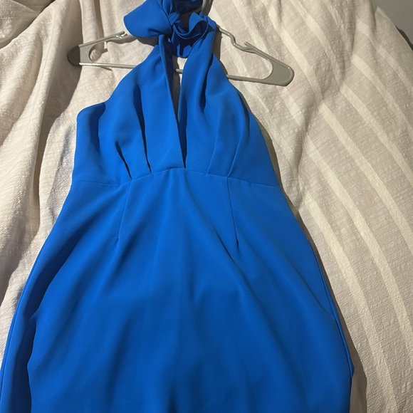 Blue mini dress - Picture 3 of 4